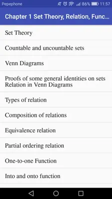 Discrete Mathematics android App screenshot 9