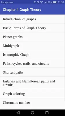 Discrete Mathematics android App screenshot 3