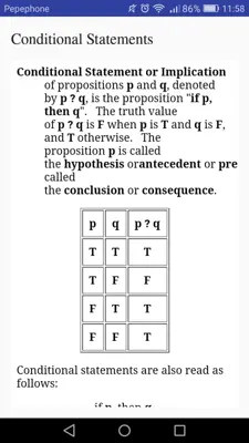 Discrete Mathematics android App screenshot 4