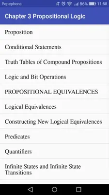 Discrete Mathematics android App screenshot 5